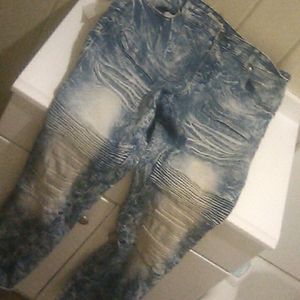 Skinny jeans, blue 36 by 32